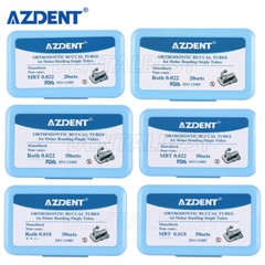 Dental 1st Molar Bondable Buccal Tube MBT/Roth 022 Monoblock Non-Convertible