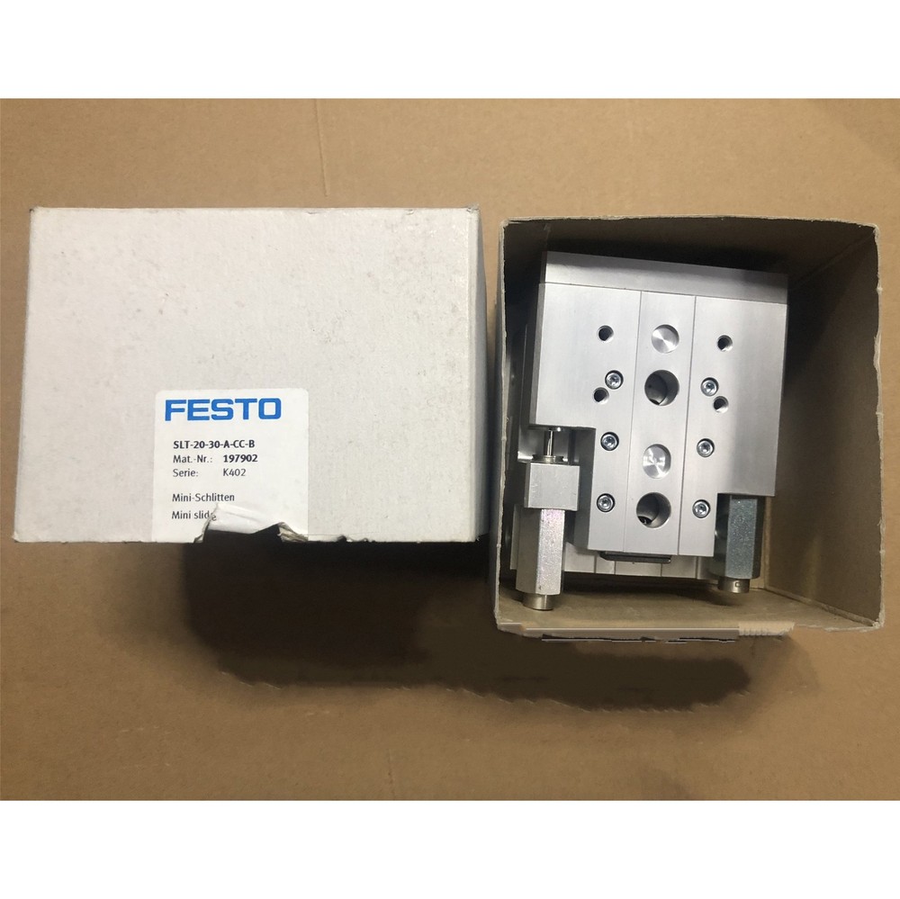 Festo SLT-20-30-A-CC-B 197902 Sliding Table Cylinder New One SLT2030ACCB