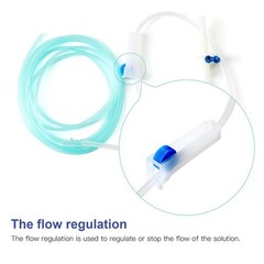 Dental Disposable Implant Sterile Irrigation Tube Set fit for W H Surgical Motor
