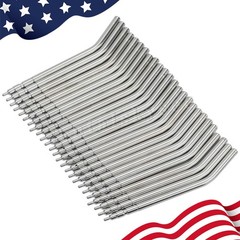 50 Pcs Dental Metal Spray Nozzles Tips For 3 Way Air Water Triple Syringe USA