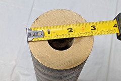 Bronze Round Tube Alloy 932 2-3/4″ OD X 1-1/4″ ID X 13″ OAL 61221560