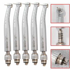 5x Yabangbang High Speed Handpiece Standard Torque w/ Quick Coupler 4 Holes