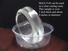 MAX CLR Food Safe Epoxy Resin Clear 4 Seal Coating Casting Bonding Impregnating