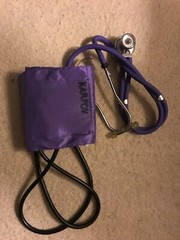 Match Mates Stethoscope + Sphygmomanometer Purple Set No Carrying Case