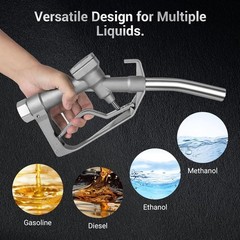 3/4″ inch NPT Manual Diesel Fuel Nozzle Fill Unleaded Manual Nozzle 15/16″ Spout