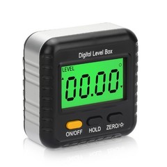 LCD Magnetic Digital Level Box Gauge Angle Meter Finder Protractor Inclinometer