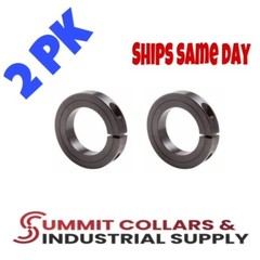 1-5/16″ Inch (2 PCS) Single Split Shaft Collar – Black Oxide Finish