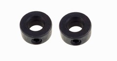 2 Pack 3/8″ Bore Shaft Collar With 1/4-20 Set Screw – Black Oxide Finish BSC-037