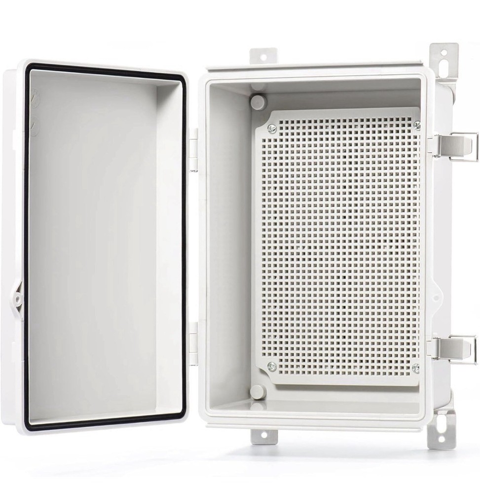 IP67 Waterproof Plastic Electrical Enclosure Junction Box (11.2”x7.7”x5.1”)-New
