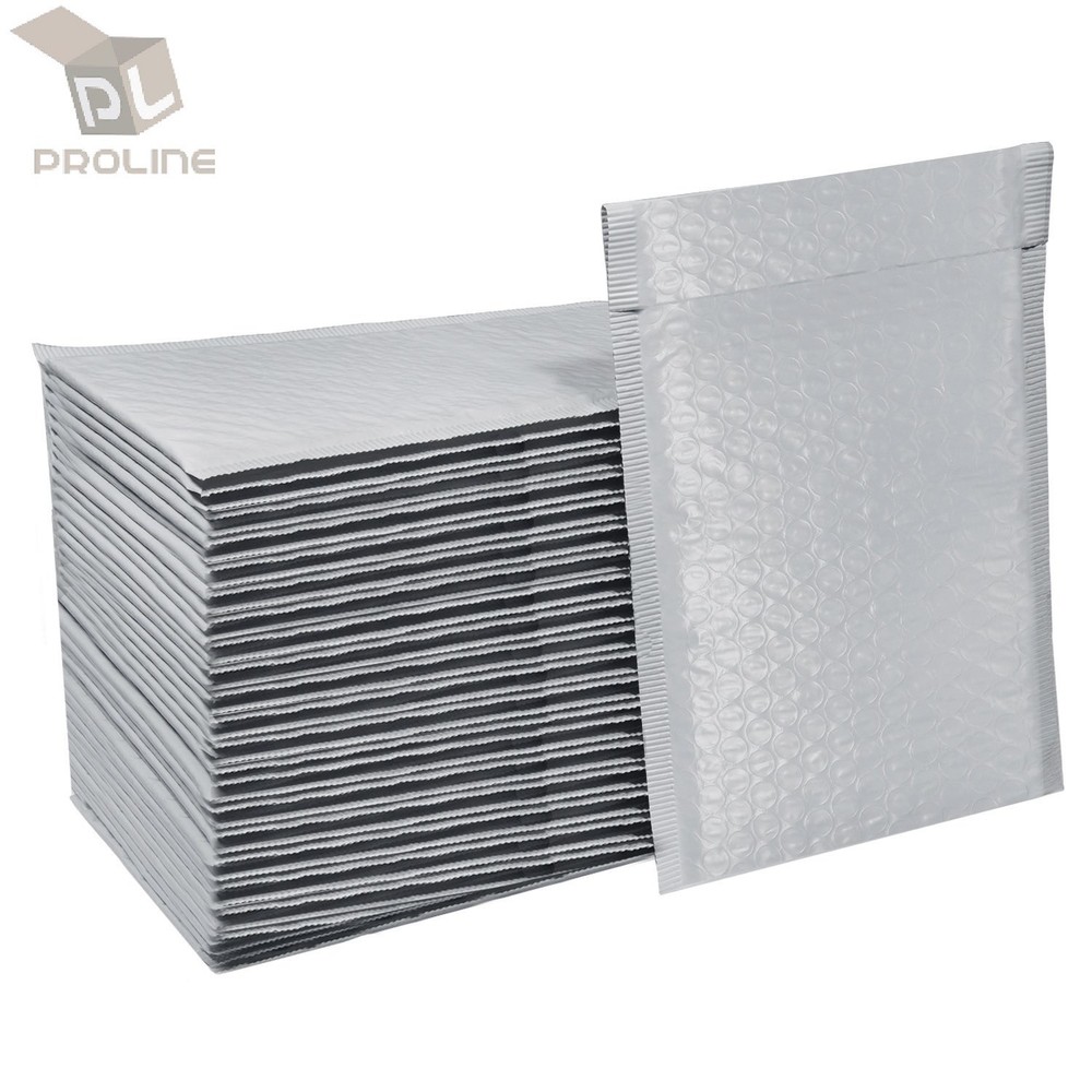 ProLine 50 Size #0 6.5×10 Extra Wide Poly High Bubble Mailer DVD CD Envelopes