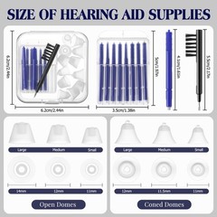 Wovnet Hearing Amplifier Cleaning Tools, Compatible with Audien Aid…