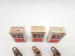 3 Piece Set Cutler Hammer H1061 Heater Coil 3 Pole Starter Accessory Part NOS