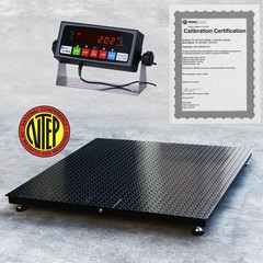 Pallet Scale 4×4 Heavy Duty 48″x48″ Floor Scale 5,000 lb NTEP with Cal-Certifica