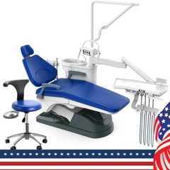 FDA CE Dental Chair Unit Computer Controlled Motor Delivery System+ Doctor Chair