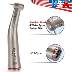 SANDENT Dental 1:5 LED Contra Angle Handpiece Standard Internal Four Spray UD