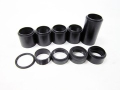 10x PIECE MICROSCOPE TUBE CAMERA EXTENSION MOUNT LOT 26MM DIAMETER ~ ( TEN )