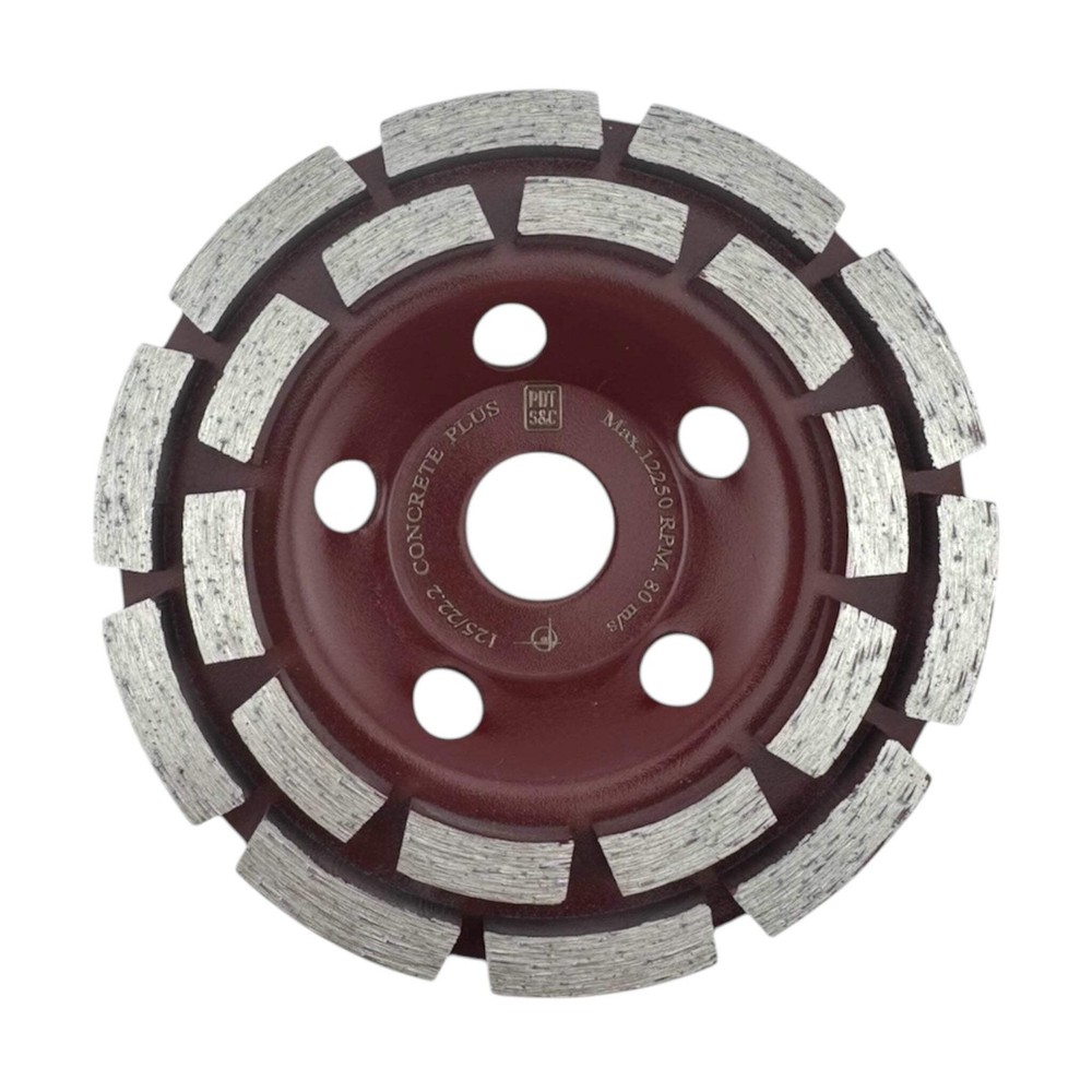 Diamond cup grinding wheel 12A2-45 125-8-8-20-22.2 CONCRETE PLUS