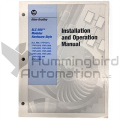 Allen Bradley SLC 500 Modular Hardware Installation Manual Publication 1747-6.2