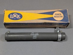 Vintage IRC 50 Ohm 100W Power Wirewound Resistor Adjustable 6-1/2EA NOS Ceramic