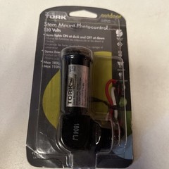 TORK RKP221 Outdoor Stem Mount Photocell Photocontrol Switch 120V Light Switch