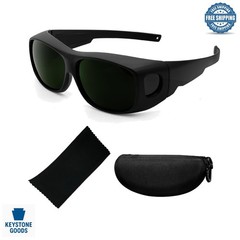 Laser & IPL Safety Glasses 200-2000nm UV/Infrared Protection, Lightweight Wra…