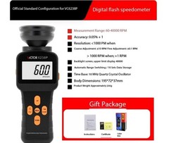 Digital Flicker Speed Tester DM6238P 60-40,000 RPM Tachometer Flicker Tester