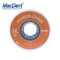 Dental Ortho Elastic Ultra Power Chain Rubber Braces Bands Long/Short/Continuous