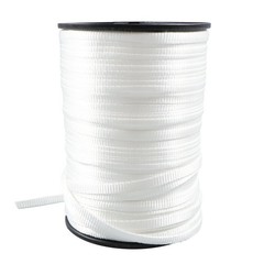 Mule Tape Flat Rope Polyester Pull Tape Gardening Commercial Electrical White
