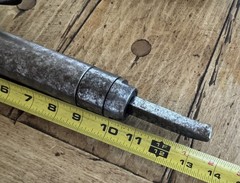 Vintage Pneumatic Air Hammer Needle Scaler Chisel Rust Removal Tool