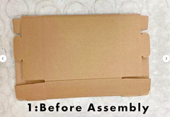 50 Pieces 10″ x 3″ x 12.5″ Corrugated Security Mailer Shipping Box
