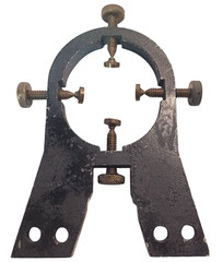 Vintage 4-Screw 4-Pin Metal Working Woodworking Centering Tool Lathe Steady Rest