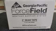 Georgia-Pacific 8pc ForceField Seam Tape 3″ x 180′ Weather Barrier Tape 1365980
