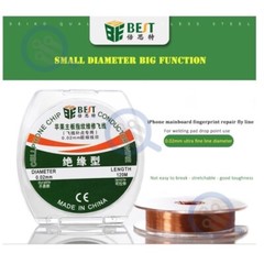 0.02mm Jumper Wire Best Brand (Coated) for Microsoldering