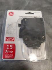 GE Q-Line THQL1115AFP2 15 Amp Single-Pole CAFCI Combination Breaker (Open Box)