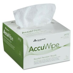 Georgia Pacific Professional 29712 AccuWipe Recycled Delicate Wipe (60/Ct) New