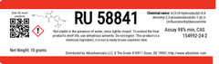 RU58841 Powder, 10 Grams