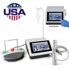 YWJ-DP180 Dental Brushless Implant Motor +20:1 LED Contra Handpiece Touch Screen