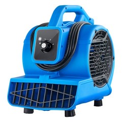 Uimoso Floor Blower 1360 RPM 600 CFM Air Mover with 4 Blowing Angles 3-Speeds