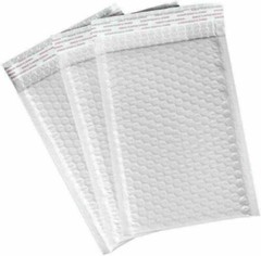 250 #0 6.5×9 Poly Bubble Mailer Padded envelopes 6.5″width 9″ length.