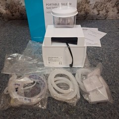 Portable Veterinary Phlegm Suction Unit Machine H003-B White