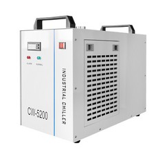 CW5200 Laser Industrial Water Chiller 6L for CO2 Laser Tube Engraver Cutter