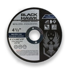 25 Pack 4-1/2″x.040″x7/8″ Cut-off Wheel – Metal & Stainless Steel Cutting Discs