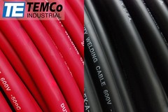 WELDING CABLE 4 AWG 20′ 10′ BLACK 10′ RED FT BATTERY USA NEW Gauge Copper Solar