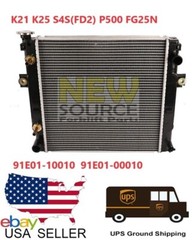 91E01-00010 91E01-100-10 MITSUBISHI RADIATOR FG15~30NT K15, K21, K25, L01,L02