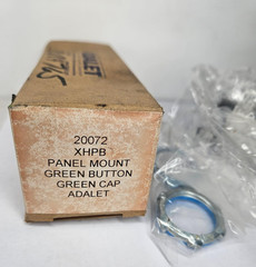 New ADALET XHPB/20072 Green Cap Pushbutton Switch Control Module Unit in Box