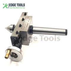 2MT Shank Lathe Taper Turning Attachment Cross Slide With Revolving Live Center