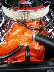 Chevy Orange Powder Coating Paint Vermillion – New 1LB
