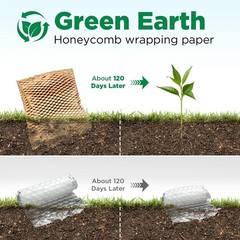 Honeycomb Packing Paper, 12″x150′ Brown | Perforated Honeycomb Packing Paper …