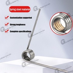 Torsion Spring 3-9 Coil (10 pcs), 0.8mm Wire dia, 5 ~ 10mm OD, Left spring Steel