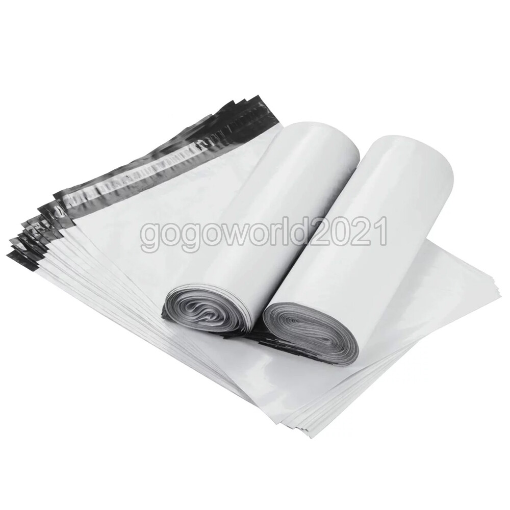 100-500 Poly Mailers Shipping Envelopes Self Sealing Plastic Mailing Bags 8 Size